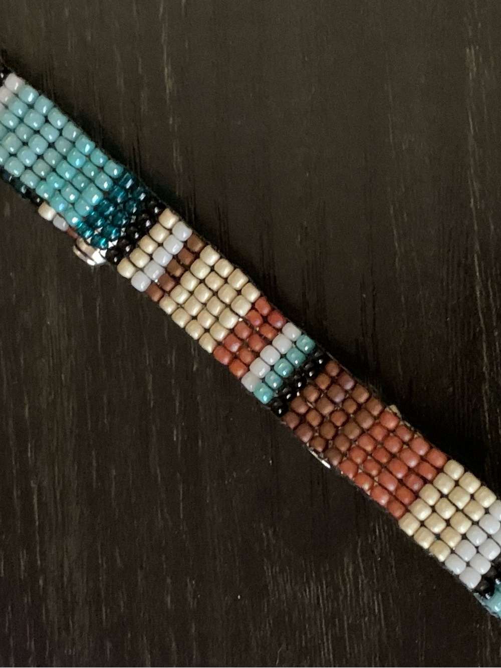 7” Handmade Blanket Seed Bead Bracelets - Picture 7 of 8